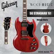 Gibson Original Collection SG Standard '61 Stop Bar Electric Guitar with Hardcase - Vintage Cherry