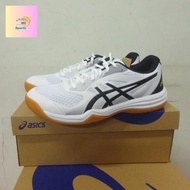 ORIGINAL Sepatu shoes badminton bulutangkis asics Upcourt 5 White