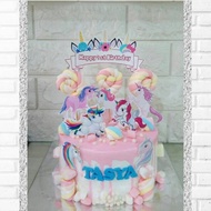 Unicorn cake birthday cake custom cake kue ulang tahun bolu