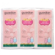 Guardian Facial Cotton Pad 226s Pack of 3 Kapas Muka Pek Berkembar