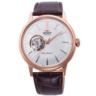 【Direct from Japan】[ORIENT]ORIENT Bambino Bambino Automatic Wristwatch Mechanical Automatic with Japanese Maker's Guarantee Open Heart RN-AG0004S Men's White Silver