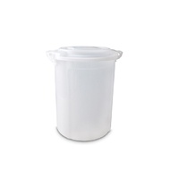 333 สีขาว ถังน้ำพลาสติกพร้อมฝา  333