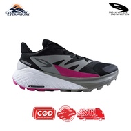 MERAH 910Nineten Trail Shoes - YUZA SPEEDGOTH BLACK/LIGHT BLUE/RED-STABILO