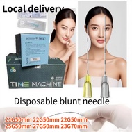 5/50PCScod Blunt needle21G 22G 23G 25G 27G Disposable needle 50mm/70mm Beauty needle   Local shippin
