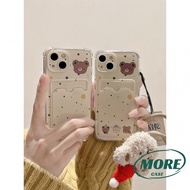 Cute aesthetic card holder Case Samsung A17 5G A07 a54 a24 a05 a05s a15 a25 a04s a04e a04 a52 a53 a5