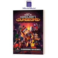 คู่มือ Minecraft Dungeons Hardcover โดย Mojang AB หนังสือภาษาอังกฤษต้นฉบับ