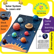 8 Planet Solar System Puzzle Toy for Kids Montessori Educational Space Toys Mainan Kanak Kanak STEM