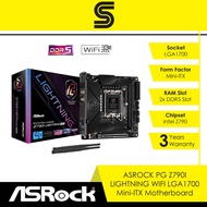 ASROCK PG Z790I Lightning WiFi LGA1700 Mini-ITX Motherboard