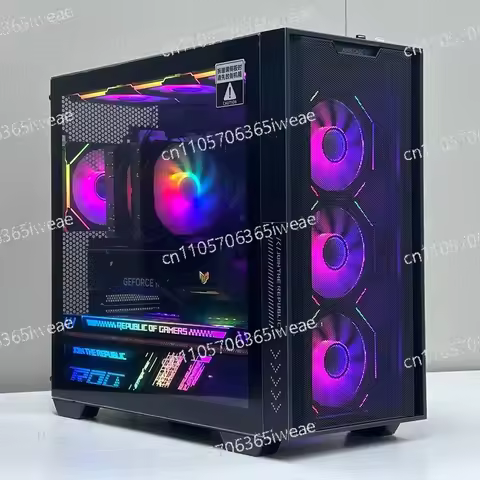9800X3D/7800X3D/7500F/RTX5060Ti/5070TI/5080 Graphics Card with Delta Gaming Desktop Computer Console
