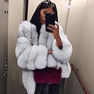 Yizhu Faux Fur Coat Women Vintage Fluffy Thick Open Stitching Warm Long Sleeve Teddy Luxury Soft Jacket Women Plus Size Outwear 5XL