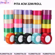 Satin ribbon 4CM ribbon 22 meters /roll P2