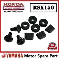 HONDA RSX150 EXHAUST COVER SCREW & RUBBER SET 0 MUFFLER EKZOS CAP TUDUNG PROTECTOR SKRU DAMPER RS-X 