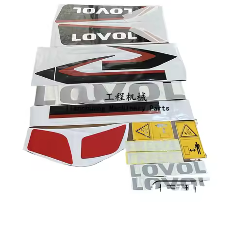 For Foton Lovol FR150E FR170E FR200E FR220E FR260E Stickers For Entire Car Body Body Sticker Flower 