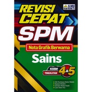 ILMU BAKTI REVISI CEPAT SPM SAINS TINGKATAN 4 5 KSSM [GRAFIK & BERWARNA] - 9789670000312