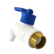 JORDAN PVC GARDEN FAUCET 3/S4 BRASS CRANK