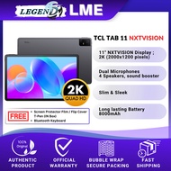 TCL Tab 11 NXTVISION (4GB RAM+128GB ROM) 4G/LTE Version 11 inches Original Tablet TCL Malaysia Warra