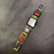สายนาฬิกาไนลอนสำหรับ Apple Watch 6 /Se/ 5/4/3/2/1สายรัดข้อมือเข็มทิศสำหรับ Apple Watch 44มม. 42มม. สายรัดข้อมือกีฬาสำหรับ UAG Apple Watch สร้อยข้อมือเข็มทิศ