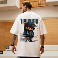 KATUN PULOVER MEN'S T-SHIRTS COTTON T-SHIRTS BIG SIZE SHORT SLEEVE BEAR T-SHIRTS OVER SIZE T-SHIRTS 