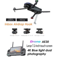 Drone: 3 - Axis Gimbal, 10KM Flight, Inbox Airdrop Fish Drone, 48Min Endurance, GPS Return, 7.2inch 