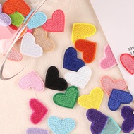 Cheapest IOP 19-Heart Iron Embroidery Self-Adhesive DIY Work Iron-on Fabric on patches
