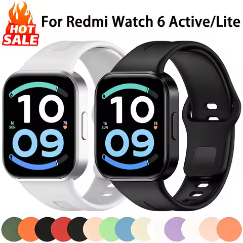 Original 1:1 Silicone Strap For Xiaomi Smart Band 10 Pro/9 Pro/8 Pro/Redmi Watch 6 5 4 Correa Bracel