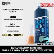 YEE Aquarium Probiotics High Active Nitrifying Bacteria Liquid for Ammonia Removal Water Cleaner Fis
