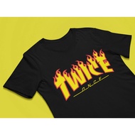 TWICE Flame T-shirt, Twice Merch, Kpop Shirt, Kpop Merch, Once, Twice More & More, Aesthetic Clothin