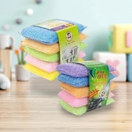 1 PCS COLORFUL PILLOW DISH WASHER SPONGE