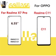 LCD Display Front Touch Panel For OPPO Realme C11 X7 Pro Front Panel Touch Glass Replacement