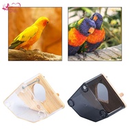 [Abbraccia] Bird Breeding Box Parrot Nest Bed Hatching Acrylic Side Open Breeding Bird Cage for Cock
