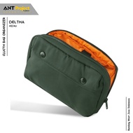 HIJAU ANT PROJECT - Pouch Handbag Organizer - Deltha - Green