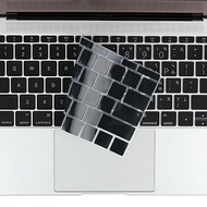 BEFINE New Macbook 12吋 中文鍵盤保護膜 黑底白字