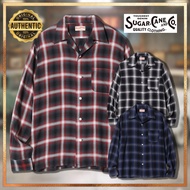 SUGAR CANE SC29120 Rayon Ombre Check Open Shirt [Direct from Japan]