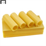 30Pcs Bee Hive Foundation Sheets, Deep Beeswax Foundation Sheets for Bee Frames Beekeeping Tool 41.5