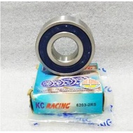 Bearing 6203-2RS KC Racing Laher 6203-2RS rubber cap