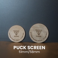 Vessel puck screen portafilter espresso machine 51mm 58mm / mesh espresso coffee filter