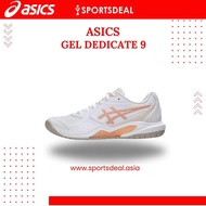 ASICS Gel Dedicate 9 White/Cantaloupe Womens