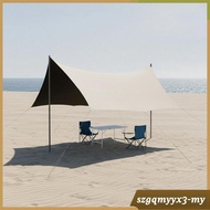 [Toolroom] Hexagonal Camping Tarp Protection Outdoor Canopy Easy 3x3m Straight Hexagon
