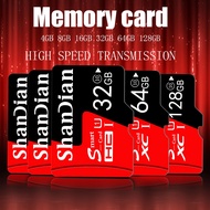 SHANDIAN SD Adapter Gift High Speed TF / Smart SD Cards 128GB Camera Robot Memory Card 64GB Tachograph UAV Flash Cards 32GB Mini SD Card for Monitoring Mobile Phone 16GB 8GB