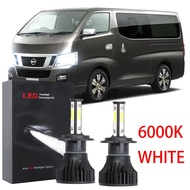 New ชุดหลอดไฟหน้าฮาโลเจน LED 6000K 2015 6000K แบบเปลี่ยน สําหรับ Nissan Urvan NV350 2014-2017