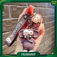 GANTUNGAN Large Silicone Zebra Lion Giraffe Keychain Zebra Lion Giraffe Keychain Giraffe Keychain Gi