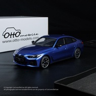 Ready Stock OTTO 1: 18 BMW BMW I4 M50 4 Series Blue Resin Car Model OT453 Out of Print Car Model