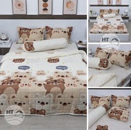 Bộ Chăn hè 1 M6x2m + 1 Ga + 2 Gối Cotton Poly Combo 4 Món - Nhiều Mẫu Lựa Chọn sang trọng dễ dàng sử