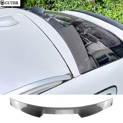 F26 X4 Carbon Look Bright Black Rear Spoiler Top Wing Roof Wings for Bmw X4 F26 Body Kit 14-up