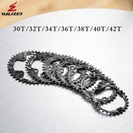 Chainring Wuzei 30T 32T 34T 36T 38T 104Bcd narrow wideBcd for single bicycle chainring 104BCD not de