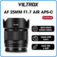 VILTROX AF 25mm F1.7 Air Series Lens For APS-C Sony E / Fuji X / Nikon Z Cameras - Genuine Products