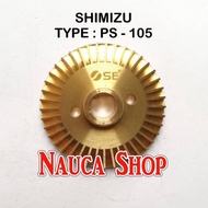 Shimizu PS 105 Impeller (SUITABLE FOR SHIMIZU PS121, PS128, PS130, PS135) Brass Impeller