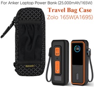 Portable Bag Case for Anker Zolo 165W 25000mAh (A1695) Power Bank, Outdoors Travel Carrying Ventilat