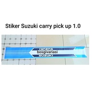 Stiker suzuki carry pick up 1.0 - stiker carry 1.0 pickup bak - carry pickup 1.0 carry