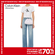 CALVIN KLEIN กระเป๋าสะพายข้างผู้หญิง Ckj Gathered รุ่น DH3771 O6X - สี Lavender